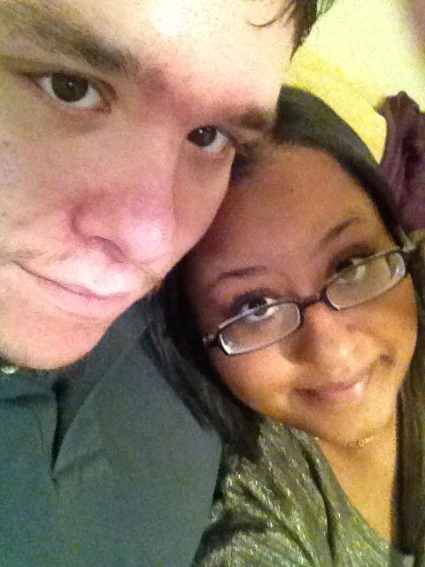 Our first photo together